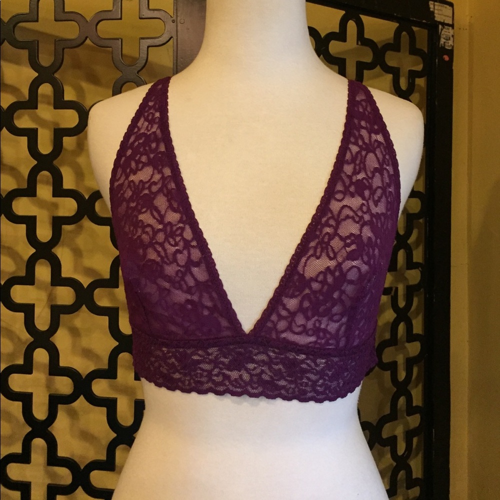VS PURPLE TRIANGLE BRALETTE